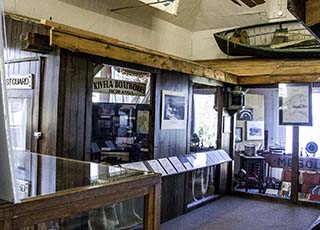 The Maritime Museum has several displays of navigational aids and ship models.